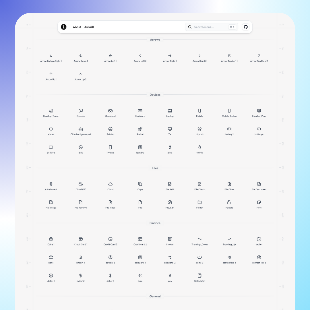 Aura Icons